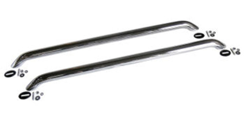 Go Rhino 8048UC Universal Bed Rails, 47 Inch Long, Without base plates, Chrome Mild Steel, Mounting Kit Included, Fits Ford Chevrolet Toyota Jeep, Dodge, Nissan, Buick GMC